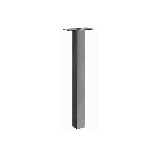 Standard In-Ground Galvanized Steel Mailbox Post, Compatibility Code H, K, 5105Z, Graphite Bronze, Architectural Mailboxes, Mfr#: 5105Z