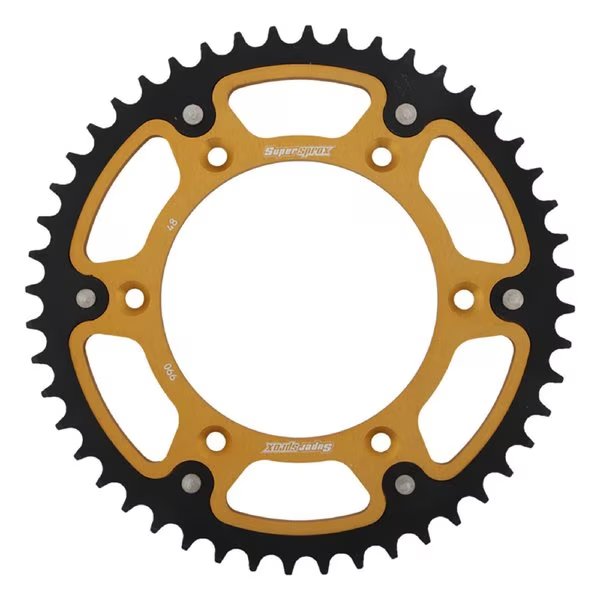 Gold Stealth Sprocket For Husaberg FC 550 2004-2005, FS 450 2018, Supersprox, Mfr#: RST-990-48-GLD