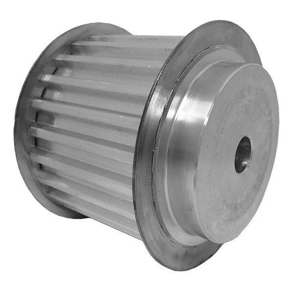 66T10/24-2, Timing Pulley, Aluminum, B B Manufacturing, Mfr#: 66T10/24-2