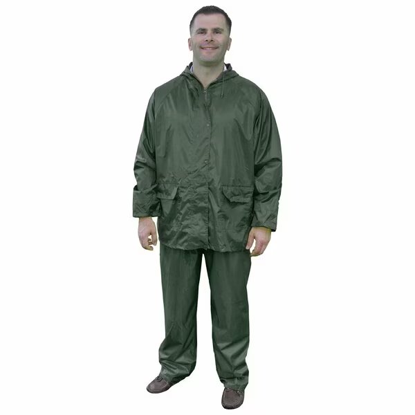 Simplex Rain Suit Green - Large, Rps Outdoors, Mfr#: 51-100G-L