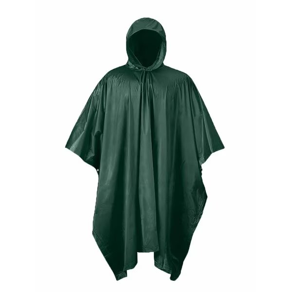 RPS TRAVEL/EMERG RAIN PONCHO F GREEN, Rps Outdoors, Mfr#: 51-111FG
