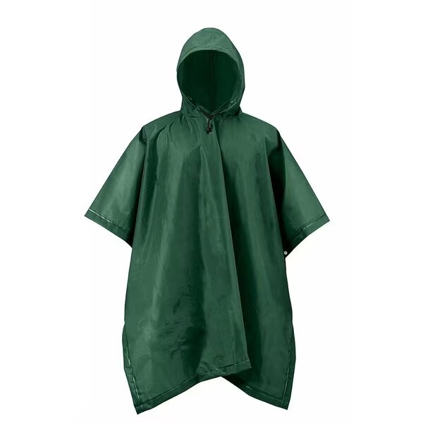 RPS ADULT EVA RAIN PONCHO FOREST GREEN, Rps Outdoors, Mfr#: 51-114FG