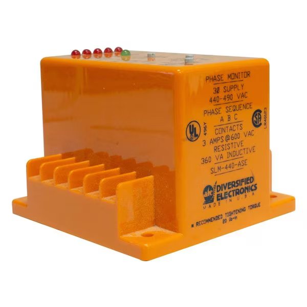 SLM Series Microprocessor-based Three-Phase Monitor, Diversified, Mfr#: SLM-230-ASE