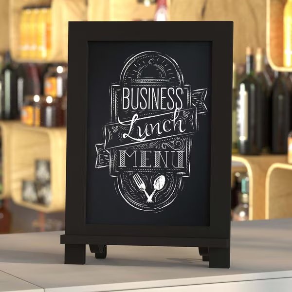 Black Magnetic Table/Hanging Chalkboards, 10PK, Flash Furniture, Mfr#: 10-HFKHD-GDIS-CRE8-222315-GG
