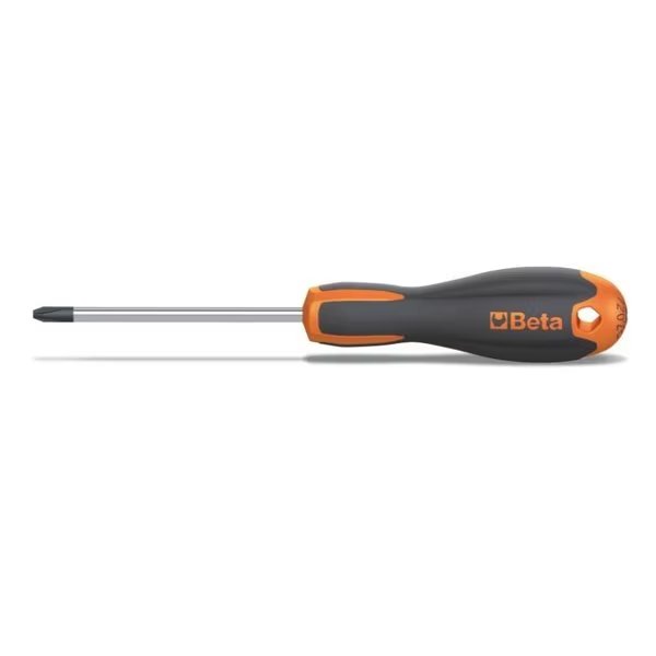 Evox Phillips Screwdriver , Chrome-plated, Black Tips, #0, OAL 156mm, Beta, Mfr#: 012021003