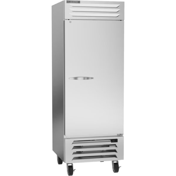 Reach In Refrigerator, One Section, Solid Door, 25.88 Cu. Ft., Beverage-Air, Mfr#: RB27HC-1S