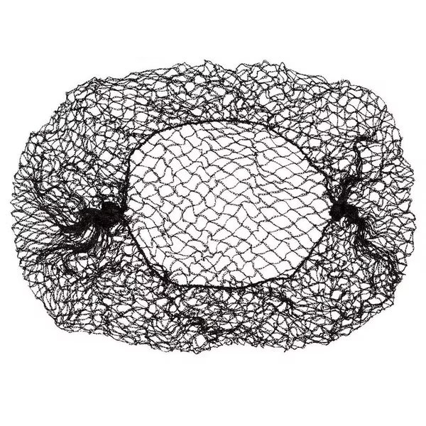 Scarlet Durable and Invisible Black Hair Nets, PK2, Popular Life, Mfr#: BLPL-HS-DH-4Bk-2