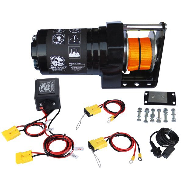 2K600 Snow Plow Winch, Bulldog Winch, Mfr#: 15021R2