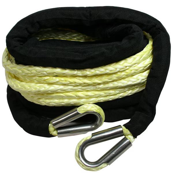 10mm x 50ft Synthetic Rope Extension, Bulldog Winch, Mfr#: 20390
