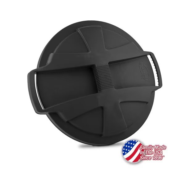 32 Gallon Trash Can Lid Black, 6PK, Libman Commercial, Mfr#: 1571