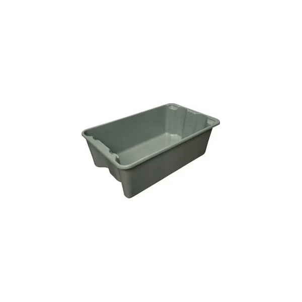 Molded Fiberglass Toteline Nest and Stack Tote 780508 - 24-1/4