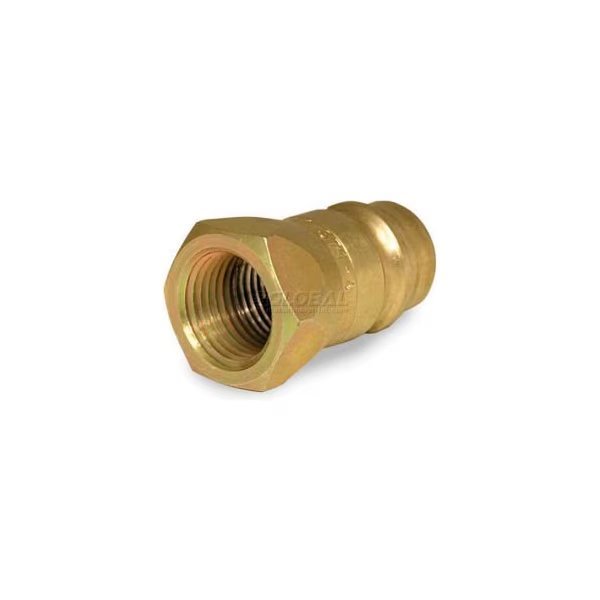 Apache Hydraulic Quick Coupler 39041055, 1/2" ISO Male Tip (Ball) 1/2"FNPT, Apache, Mfr#: 39041055