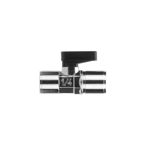 AIGNEP Mini Ball Valve 86300-08-08, 1/2" Female Nptf - Min Qty 6, Alpha Technologies, Mfr#: 86300-08-08