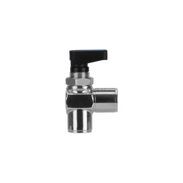 AIGNEP Right Angle Mini Ball Valve, 1/4" Female Nptf - Min Qty 4, Alpha Technologies, Mfr#: 86720-04