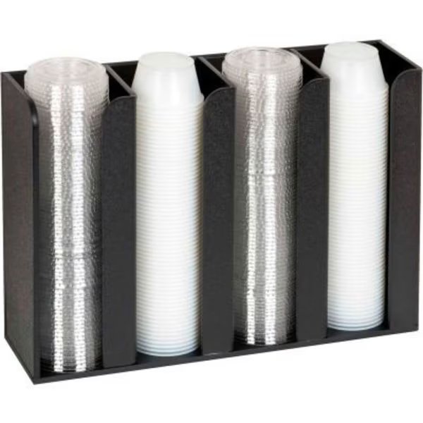 Dispense-Rite - Portion Cup & Lid Organizer, Countertop Or Wall Mount, Dispense Rite, Mfr#: CTCO-4BT
