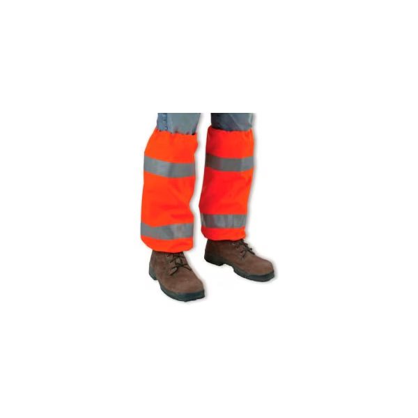 GloWear 8008 Hi-Vis Leg Gaiters, Orange, One Size, Ergodyne, Mfr#: 29081**
