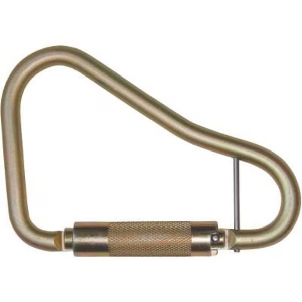 FallTech Carabiner Large Twist Lock, 2-1/4in Gate Opening, Falltech, Mfr#: 8447