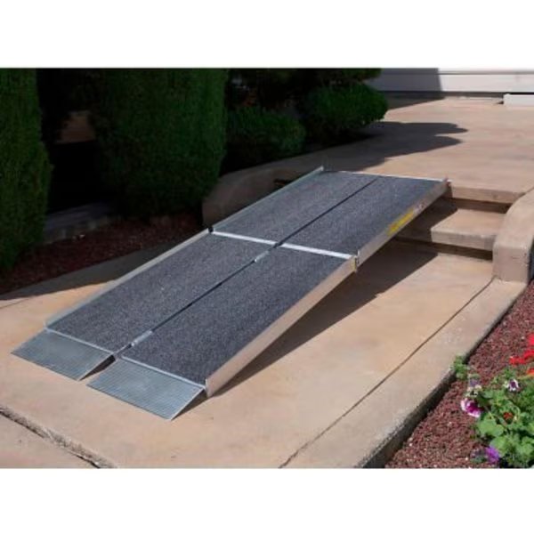 SUITCASE Triplefold Ramp TFAS07- 7'L x 29-1/2inW - 800 Lb. Capacity, Ez-Access, Mfr#: SUITCASE TFAS07