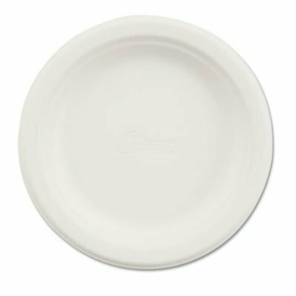 Chinet, Paper Dinnerware, Plate, 6in Dia, White, 125PK, Huhtamaki, Mfr#: 21225PK