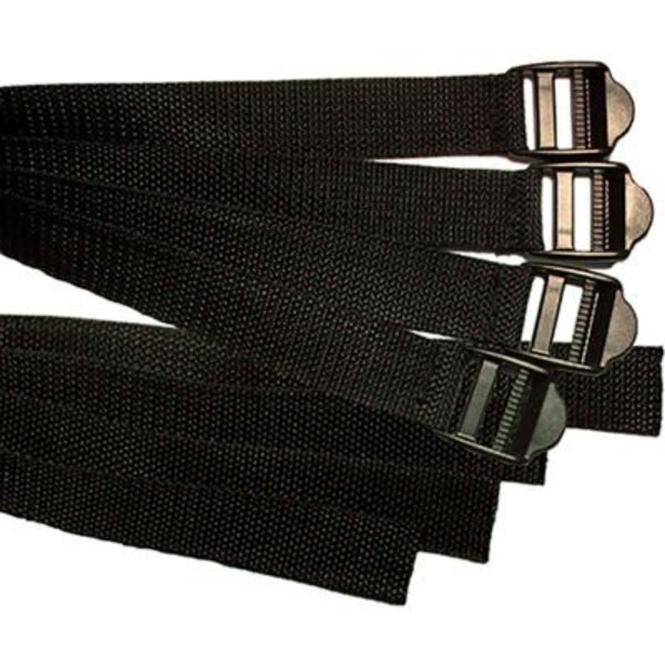 Impacto Metatarsal Webbing Straps For Metguard For Shoes Without Laces, Nylon, One Size, Black, Impacto Protective Products, Mfr#: METSTRAP