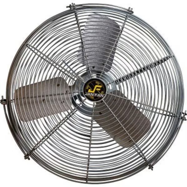 Jan Fan 24in Hinged Guard & Blade Set, Silver, Hunter Fan Co. Jan Fan, Mfr#: JF-24GB-S