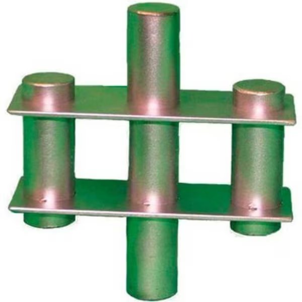 MPI Rare Earth Grate Magnet 316 SS 6in Round, Magnetic Products, Mfr#: GM-R6-REN-316