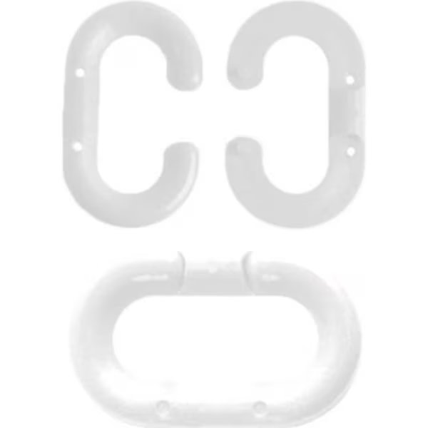 Mr. Chain Heavy Duty Master Links, 2in, White, 10 Pack, Gec, Mfr#: 51701-10