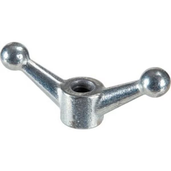 Wing Nut, 3/4"-10, Ductile Iron, Zinc Plated, Peerless Hardware Mfg, Mfr#: 0-JJ-864-17-