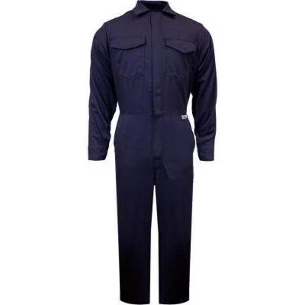 ArcGuard 8 cal UltraSoft Flame Resistant Coverall, MD x 32, Navy, , National Safety Apparel, Mfr#: C88UJMD32