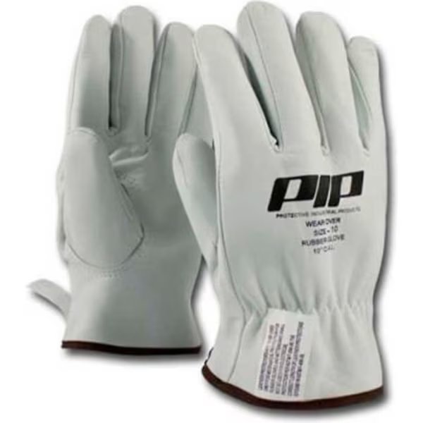 PIP Top Grain Goatskin Leather Protector For Novax Gloves, Slip On, Size 9, Pip, Mfr#: 148-1000/9