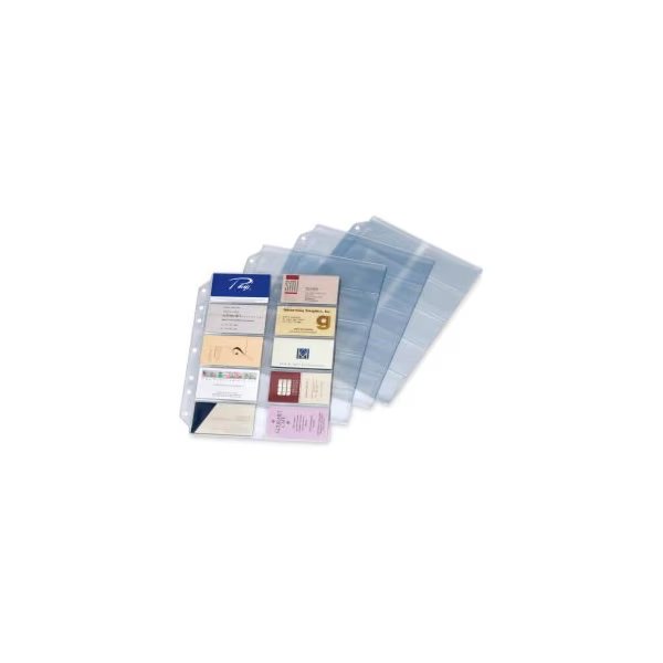 Cardinal¬Æ Poly Business Card Refill Page, Cardinal Brands, Mfr#: 7860000