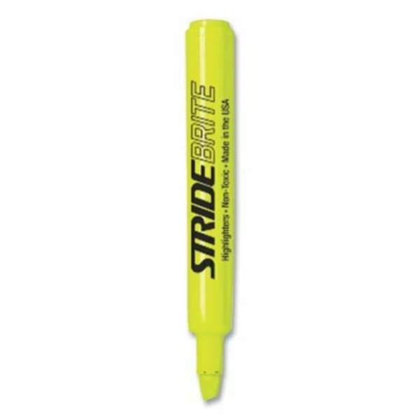 HILIGHTER, CHISL, 12, YL, Stride Writing, Mfr#: 42005