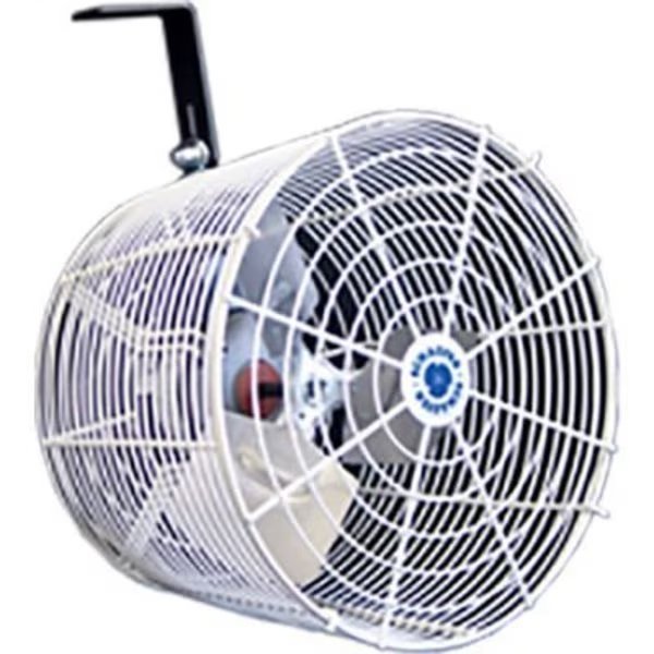 Versa-Kool 12in Circulation Fan w/ Galvanized Guard, Cord & Mount 1/10 HP, 1470 CFM, 115/230V, Schaefer, Mfr#: VK12-GA