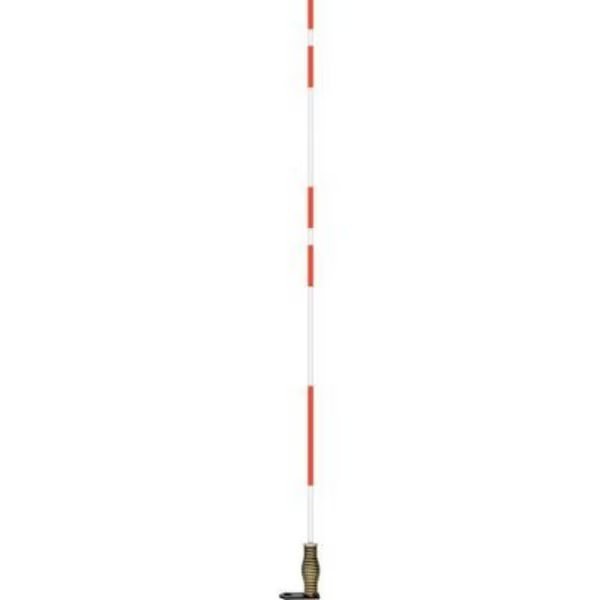 Hydrant/Utility Marker, 7' Long with Flat Bracket, Red/White, Tapco, Traffic & Parking Control Co, Mfr#: 2673-00002