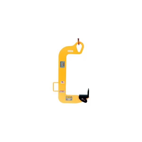 Strong-bac Dixon Coil Hook with Pivoting Wedge, 1000 Lbs. Capacity, Yellow, 12in Max Coil Width, Caldwell Group., Mfr#: 80H-1/2-12/13