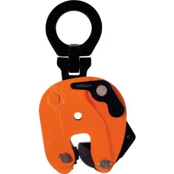 Renfroe JPA Vertical Lifting, 180 Degree Turning Plate Clamp, Steel, 4000 Lbs Cap, 1in Opening, Caldwell Group., Mfr#: JPA-02.00-A