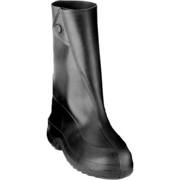 Tingley 1400 Rubber 10in Work Overshoes, Black, Cleated Outsole, Medium, Tingley Rubber, Mfr#: 1400.MD