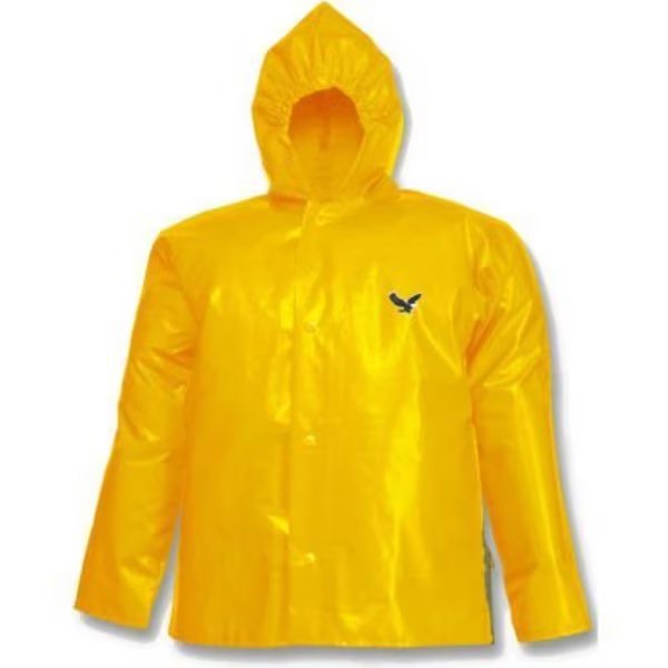 Tingley J22107 Iron Eagle Storm Fly Front Hooded Jacket, Gold, 3XL, Tingley Rubber, Mfr#: J22107.3X