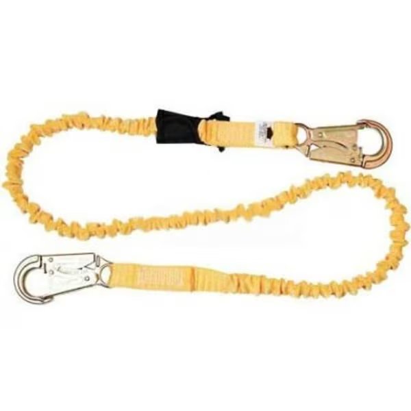 Werner SoftCoil Lanyard, 6'L, Snaphooks, Werner Ladder - Fall Protection, Mfr#: C351100