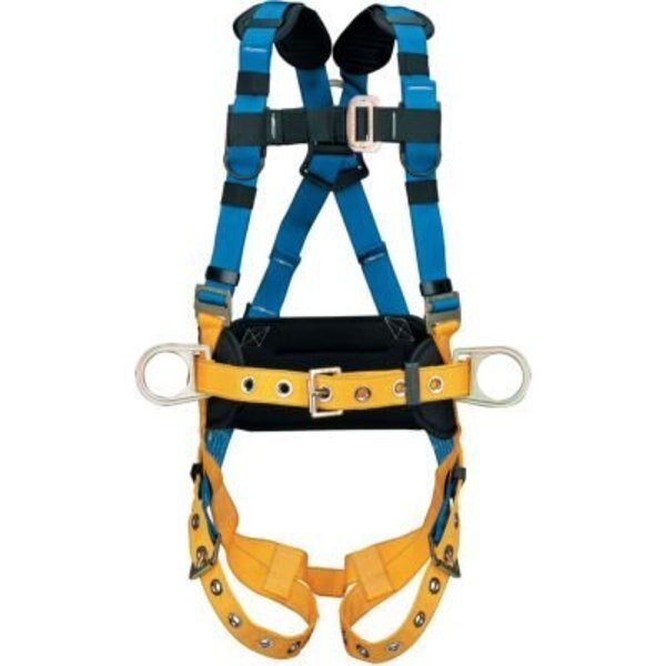 Werner LITEFIT Construction Harness, Tongue Buckle Legs, Small, Werner Ladder - Fall Protection, Mfr#: H332101