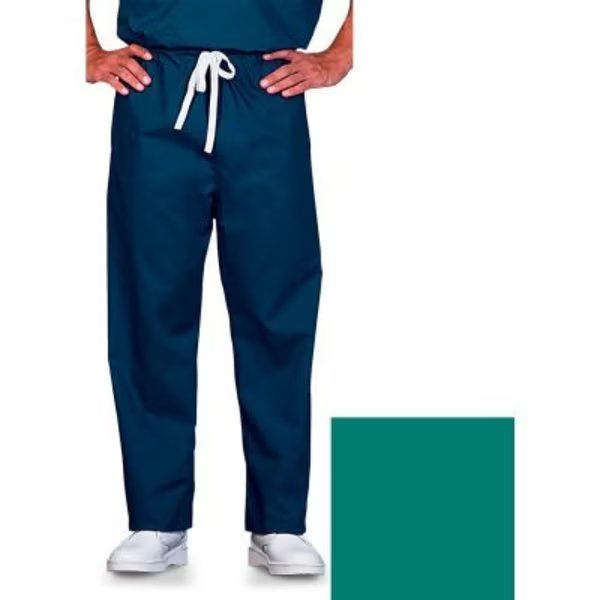 Unisex Scrub Pants, Reversible, Jade, L, Superior Surgical Manufacturing, Mfr#: 896L