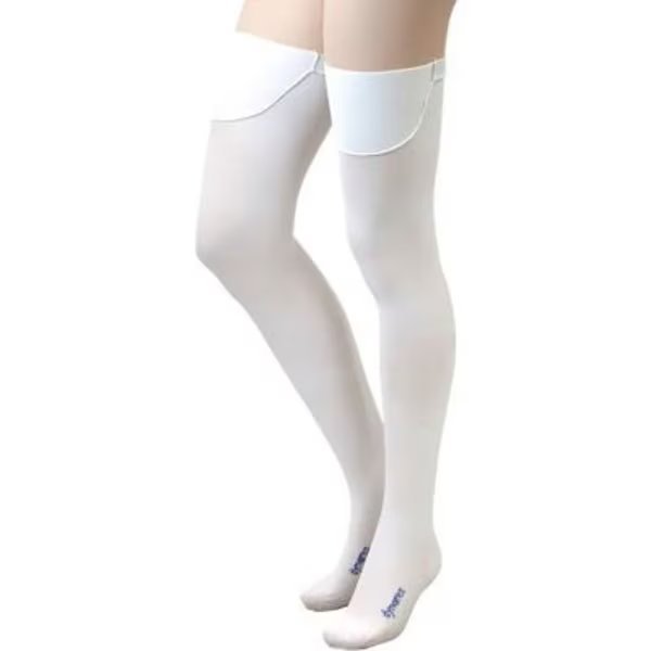 Dynarex DynaFit Compression Stockings, Thigh, X Large, Regular , 60 Pairs, Dynarex, Mfr#: 1917