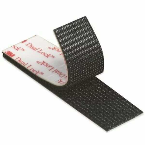 1'' x 150' Black 3M SJ3541 Dual Lock Fasteners, 2PK, Bsc Preferred, Mfr#: S-15825