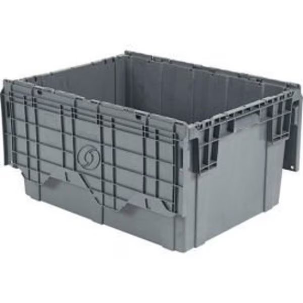 ORBIS Flipak® Distribution Container FP403 - 27-7/8 x 20-5/8 x 15-5/16 Gray, Lewisbins, Mfr#: FP403Gray