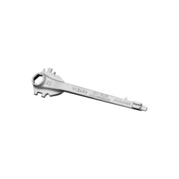 WizardÂ Drum Bung Plug Wrench Non-Ferrous Bronze, Wizard Drum Tool Co., Mfr#: 121