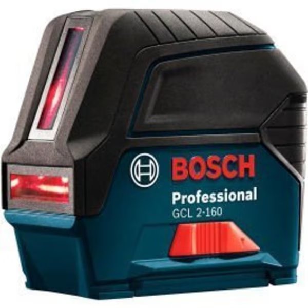 GCL 2-160 S 1.5V Cross-Line Laser w/Pts, Bosch, Mfr#: GCL 2-160