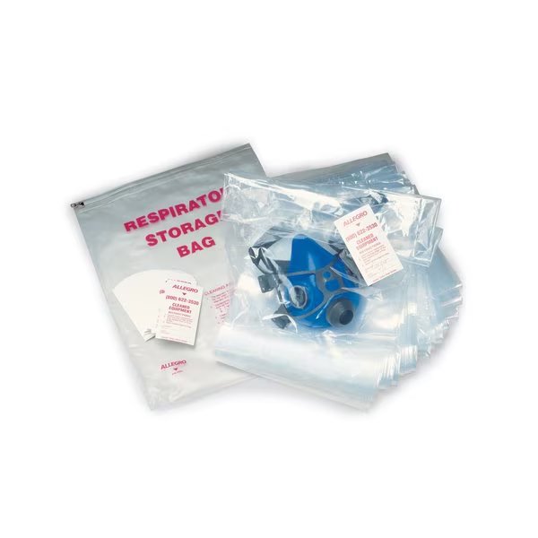 Allegro 4001-05 Disposable Respirator Storage Bags, 100/Pack, Allegro Industries, Mfr#: 4001-05