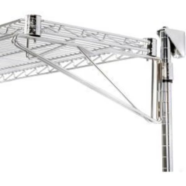 Nexel    Chrome Wall Mount Wire Shelf - Additional Level 42