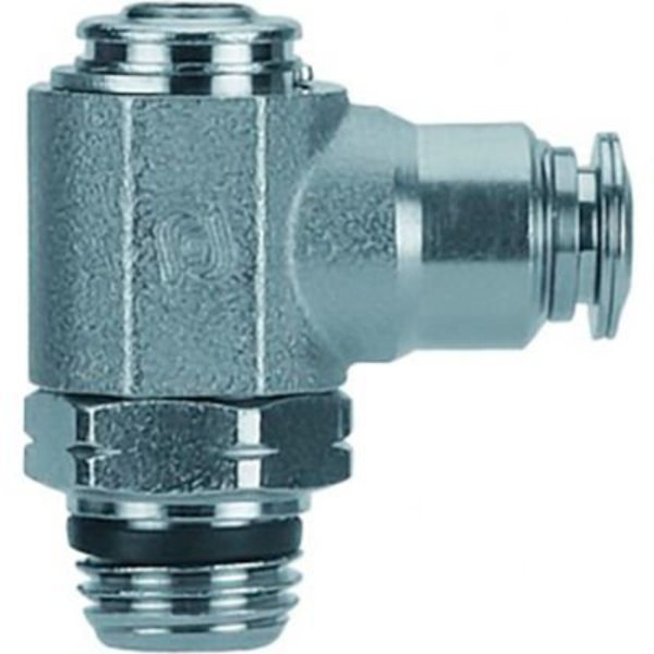Aignep USA Ball Valve Female ISO 228 w/Exhaust Hole 1/8" x 1/8", Alpha Technologies, Mfr#: 6600-1/8-1/8