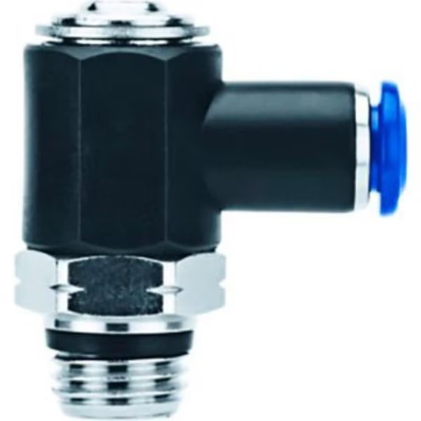 Aignep USA One Way Block Valve 1/4" Male SF 1/4" Female NPT, Alpha Technologies, Mfr#: 82880-04